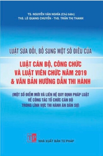 Luật sửa đổi, bổ sung một số điều của Luật Cán bộ, công chức và Luật Viên chức