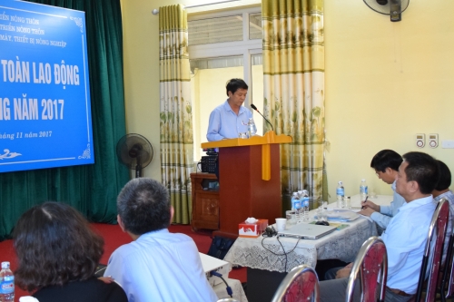 Huấn luyện an toàn lao động, VSLĐ năm 2017 tại tỉnh Hà Nam