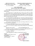 Đăng ký hoạt động thử nghiệm lĩnh vực Cơ lý, Điện - điện tử, Không phá hủy